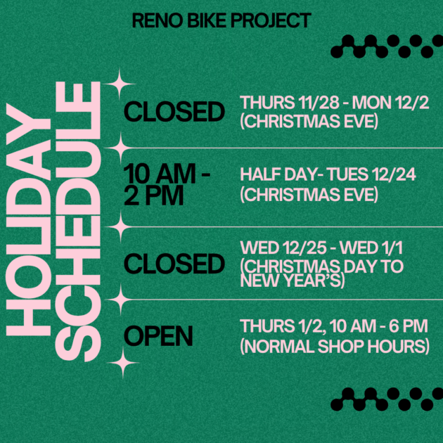 Holiday schedule